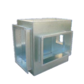 Silencer static pressure box