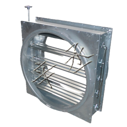 多叶对开调节阀（方转圆）