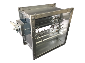 手动多叶对开调节阀